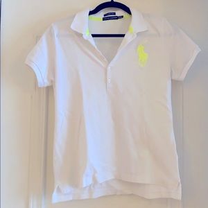 Ralph Lauren large logo skinny polo